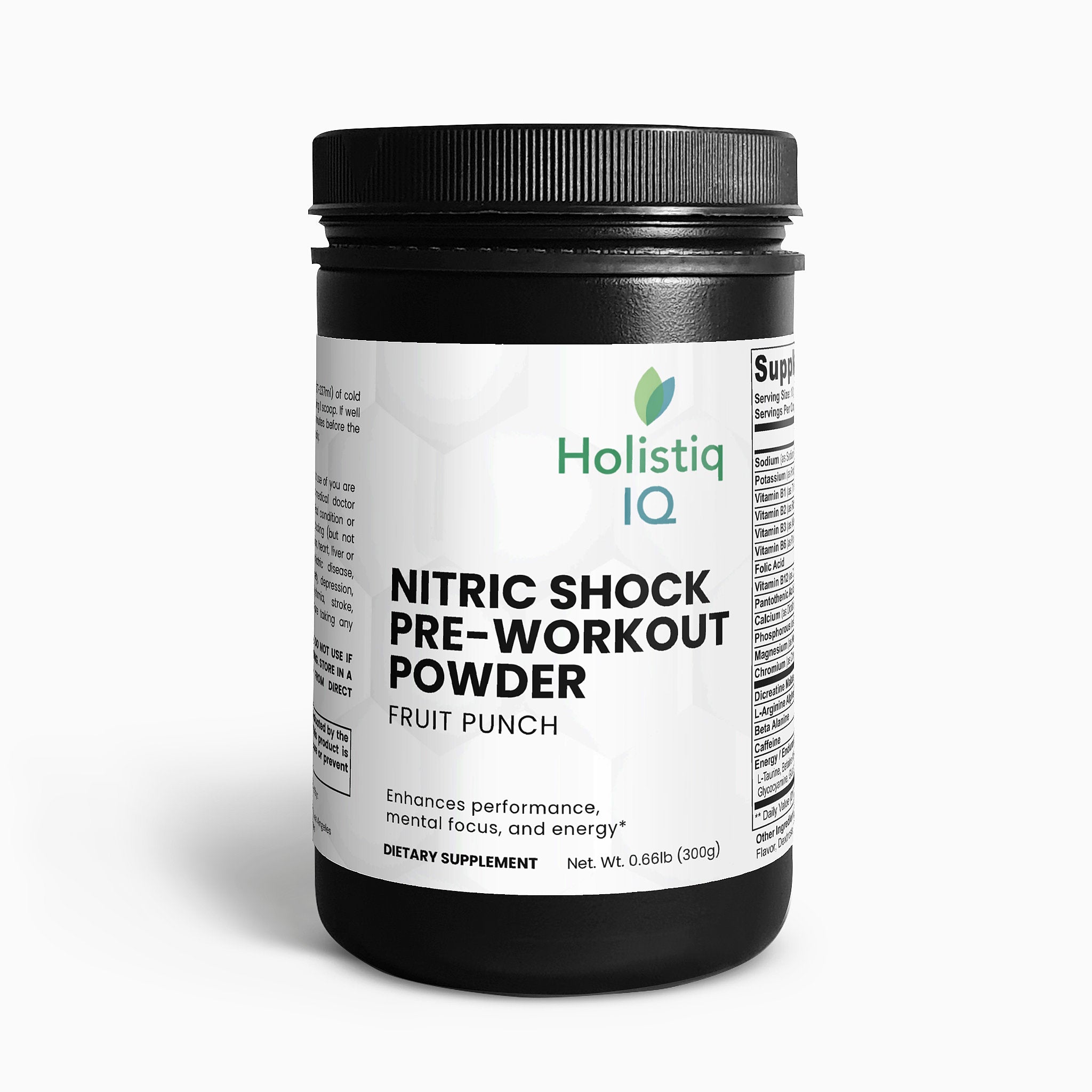 Nitric Shock Pre-Workout Powder (Fruit Punch)